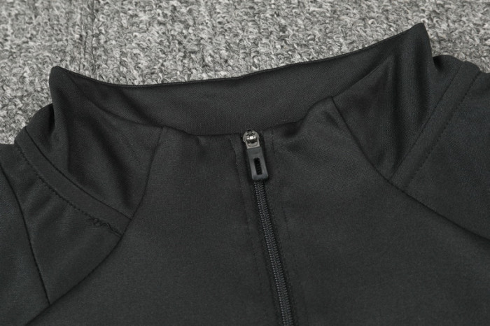 24-25 RMA Black Half Pull Tracksuit (半拉链)