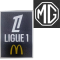 Ligue1 +MG(45法甲黑+左袖广告)