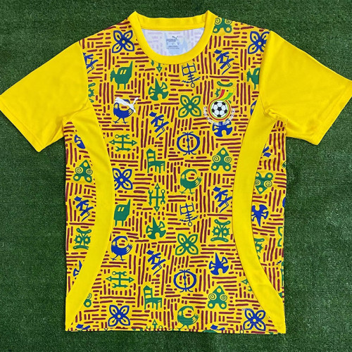 24-25 Ghana Yellow Training shirts