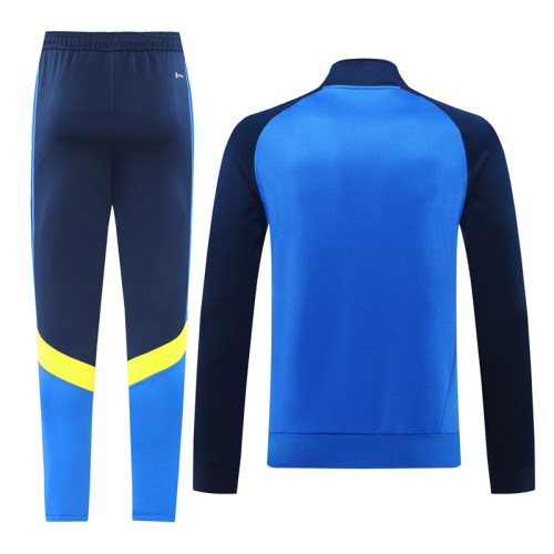 24-25 Boca Juniors Fancy Blue Jacket Tracksuit #03