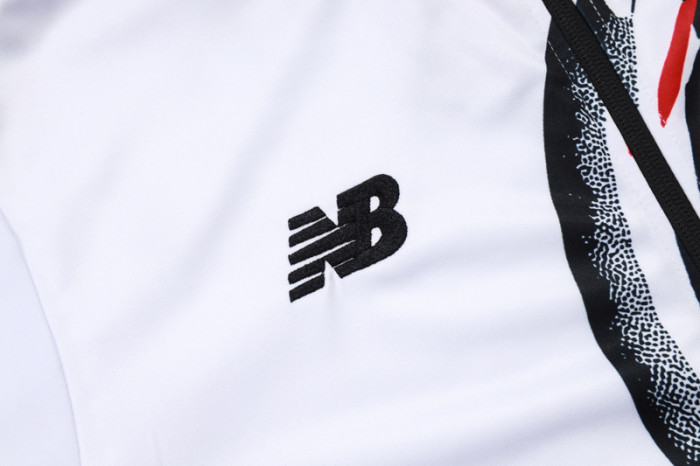 2025-26 Sao Paulo White Jacket Tracksuit #A2574