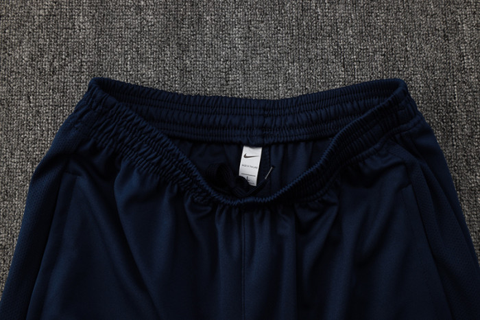 25-26 NK Royal blue Half Pull Tracksuit #08 (半拉链)