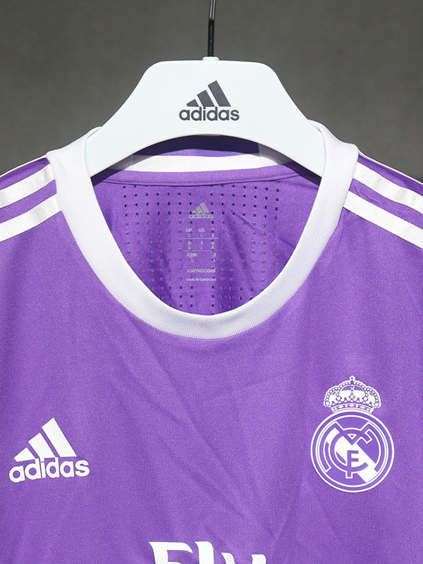 2016-2017 RMA Away Player Version 长袖球员 Long Sleeve Retro Soccer Jersey