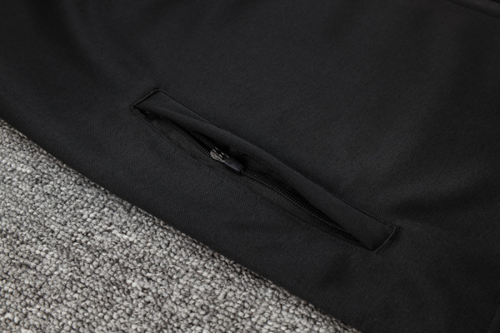 24-25 INT Black Hoodie Jacket Tracksuit #F594