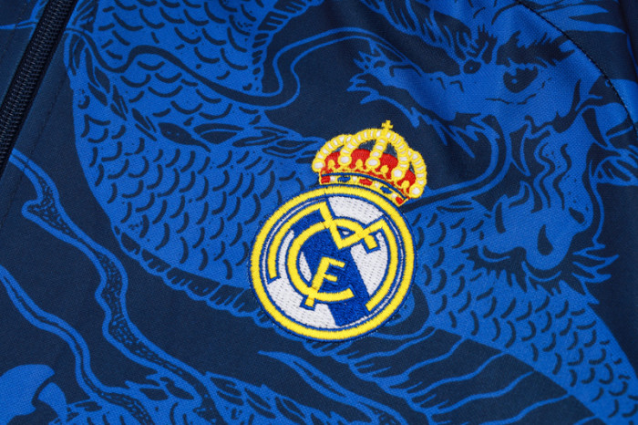 24-25 RMA Royal blue Jacket Tracksuit #A768(喷墨龙)