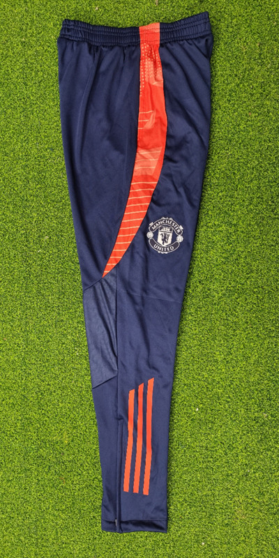 24-25 Man Utd Royal blue Training Long Pants (Have Pocket)