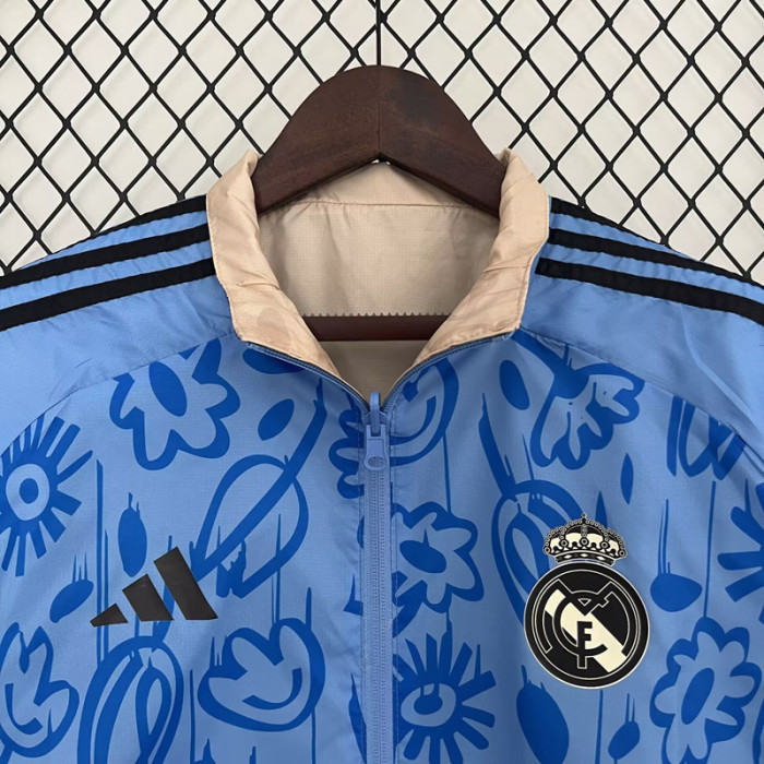 24-25 RMA Blue & khaki Double Sided Windbreaker (双面风衣)