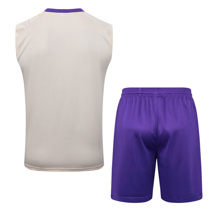 25-26 RMA Khaki Tank top and shorts suit #D2563