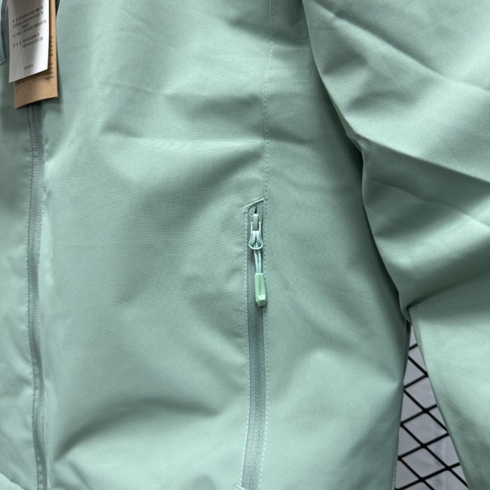 2024 NK Velvet Thickened warm Green Outdoor Jackets #F2 加绒冲锋衣