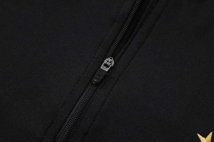 25-26 Argentina Black Half Pull Tracksuit (半拉链)