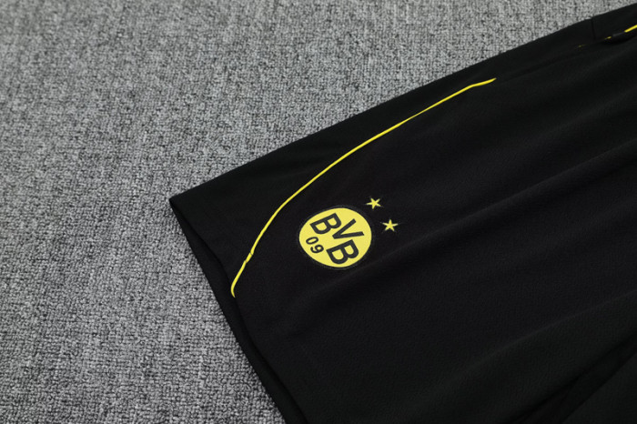 25-26 Dortmund Black Training Short Suit