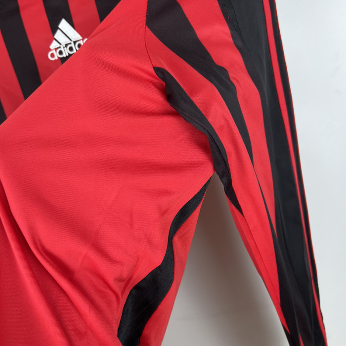 2007-2008 ACM Home Long Sleeve Retro Soccer Jersey (长袖)