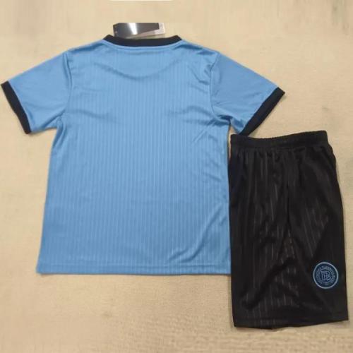 25-26 Germany 125th Anniversary Blue Kids Soccer Jersey