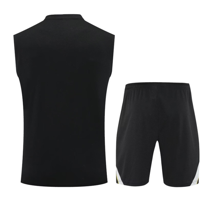 25-26 RMA Black Tank top and shorts suit