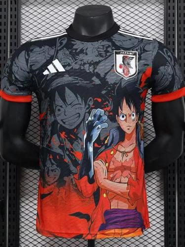 24-25 Japan Black Red Special Edition Player Version Soccer Jersey *红袖边