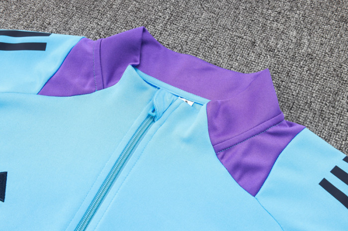 24-25 Argentina Light blue Jacket Tracksuit #A733