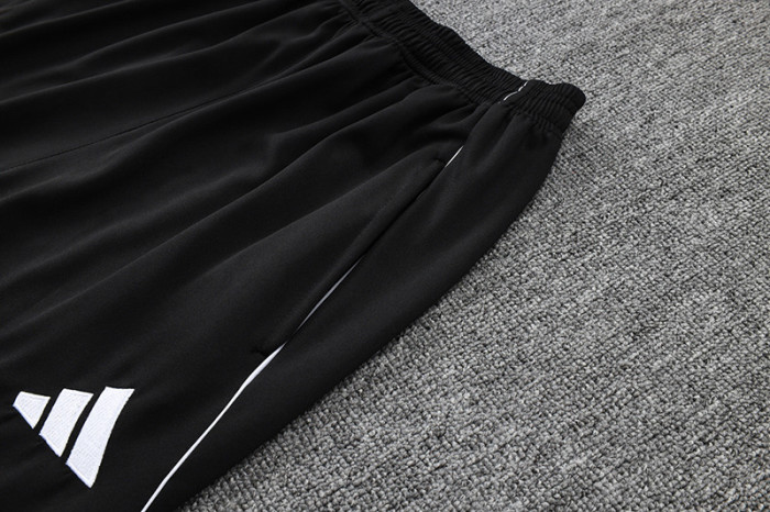 25-26 Argentina Black Half Pull Tracksuit (半拉链)