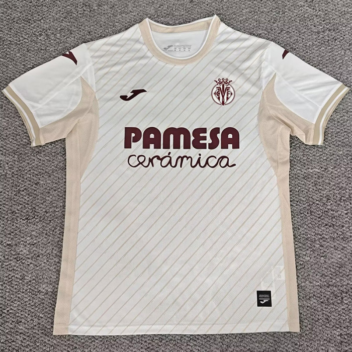 2025-26 Villarreal Away Fans Soccer Jersey