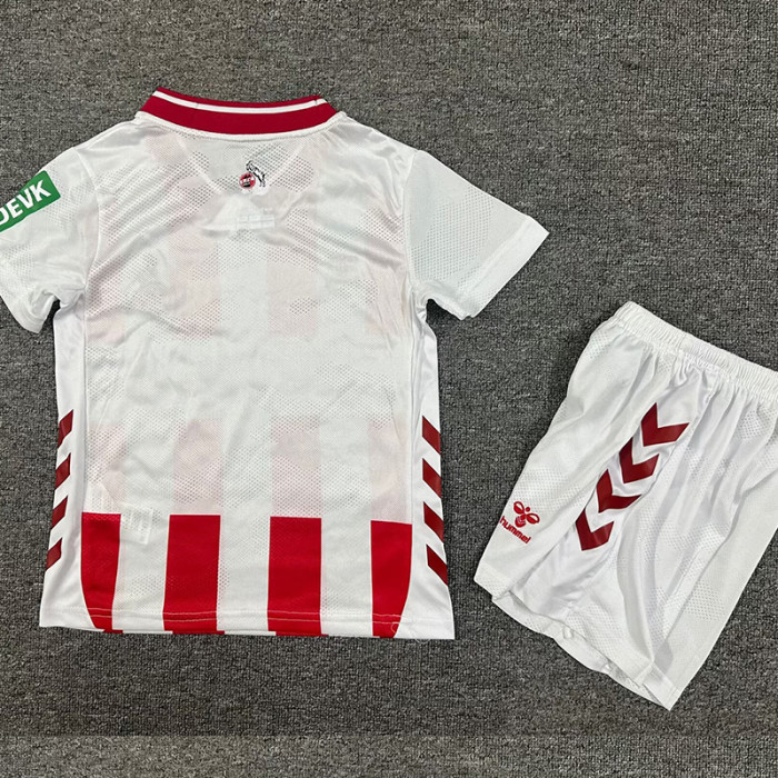 2025-26 Koln Home Kids Soccer Jersey