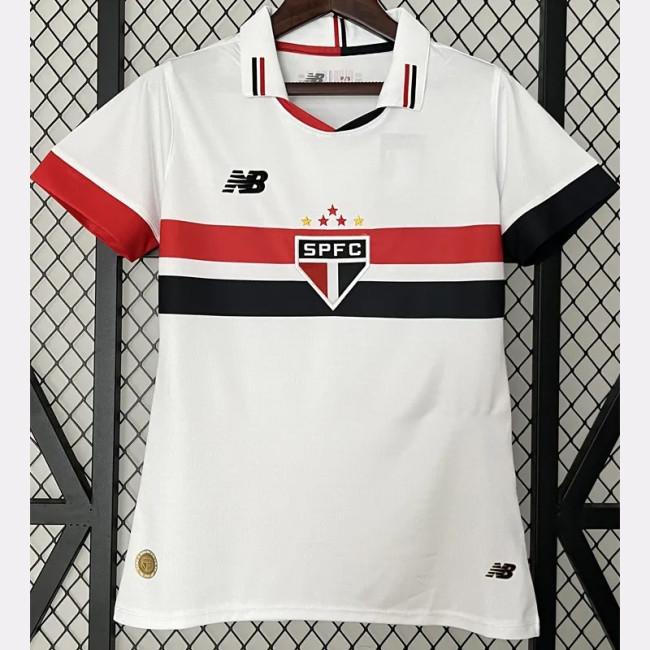 24-25 Sao Paulo Home Women Soccer Jersey (女)