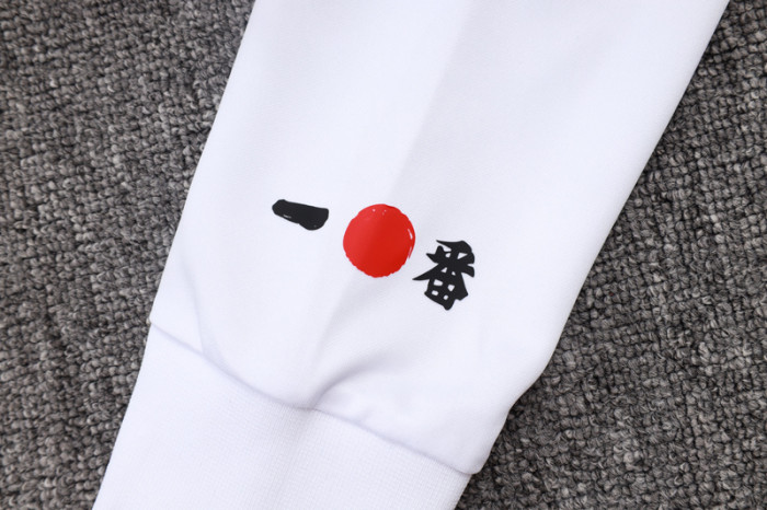 2025-26 Sao Paulo White Jacket Tracksuit #A2574