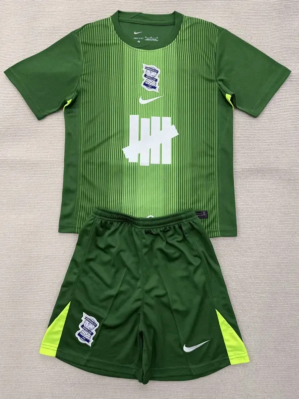 25-26 Birmingham Green GoalKeeper Kids Soccer Jersey