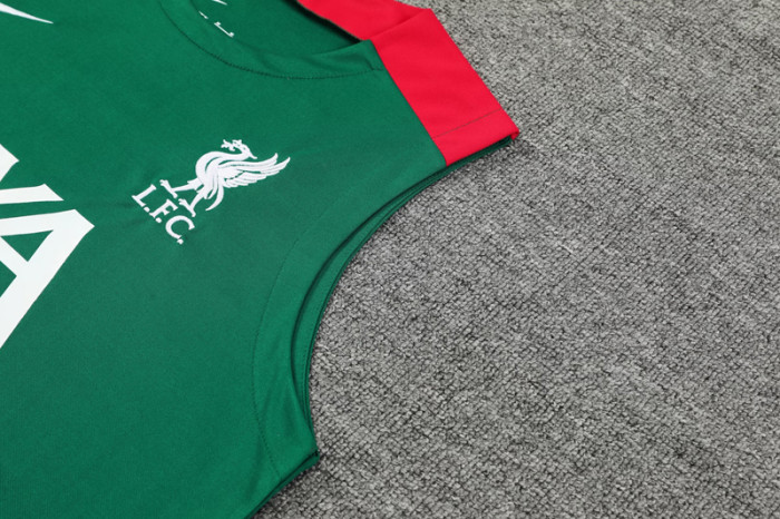 24-25 LIV Green Tank top and shorts suit