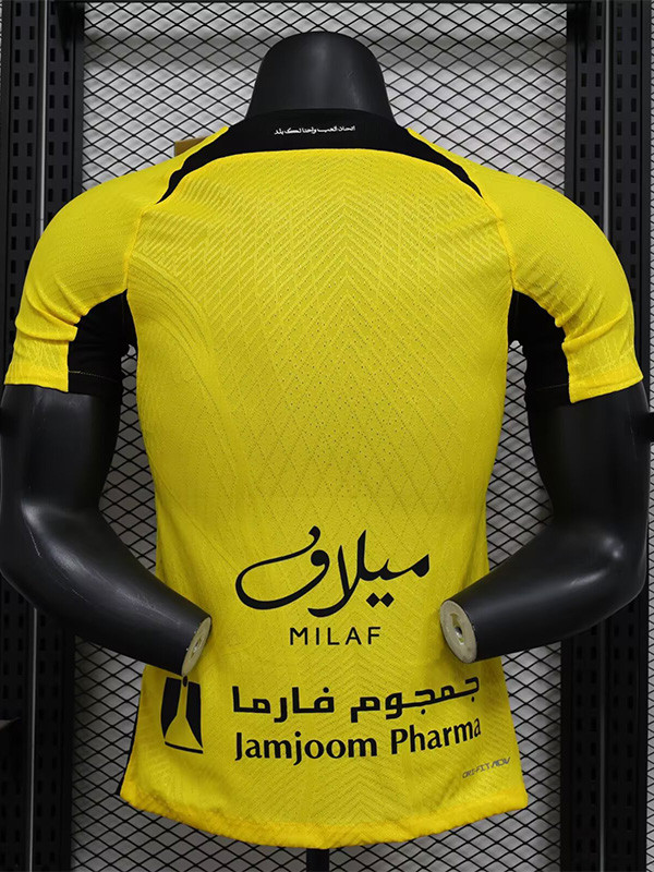 24-25 Ittihad Home Player Version Soccer Jersey *广告版