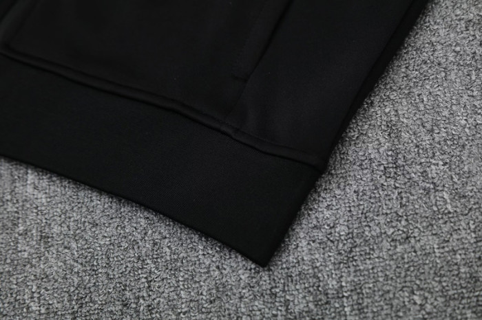 2025 AD Black Jacket Tracksuit #2314