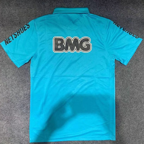 2012-2013 Santos FC Blue Retro Soccer Jersey