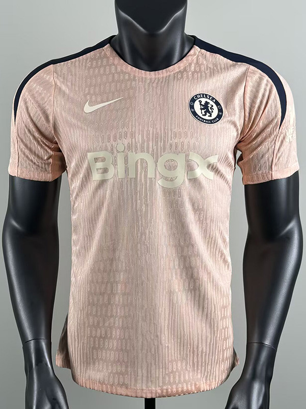 25-26 CHE Pink Yellow Player Version Training shirts