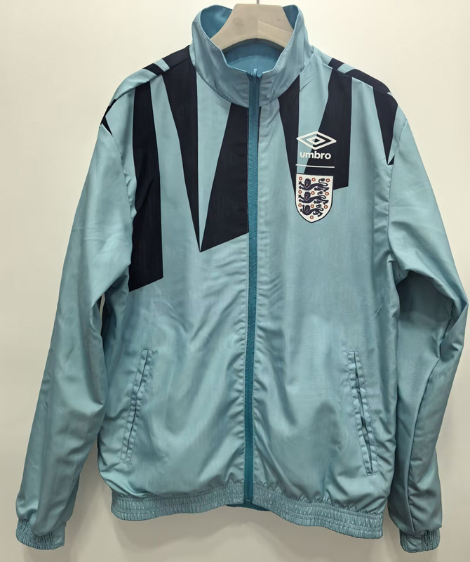 24-25 England Blue Double Sided Windbreaker (双面风衣)