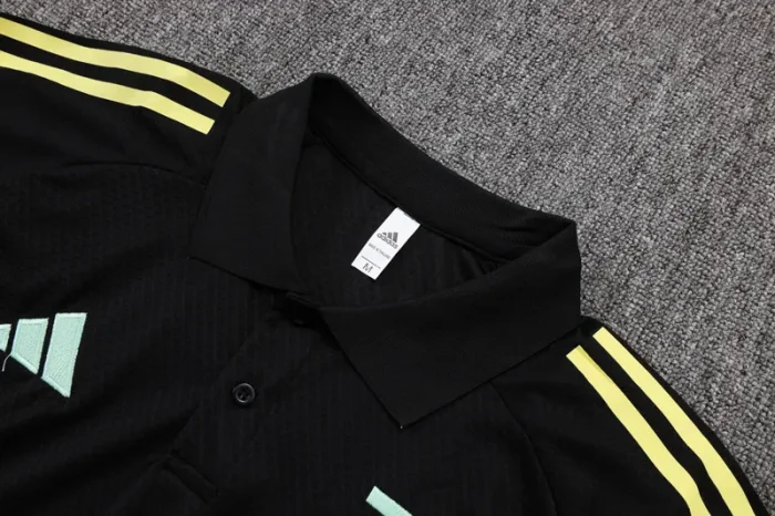 25-26 JUV Black Polo Tracksuit #C2550