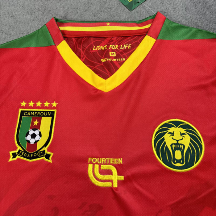 25-26 Cameroon Away Fans Soccer Jersey