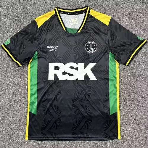 25-26 Charlton Athletic Third Fans Soccer Jersey