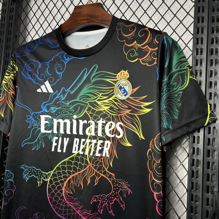 24-25 RMA Black Special Edition Fans Training Shirts (彩龙)