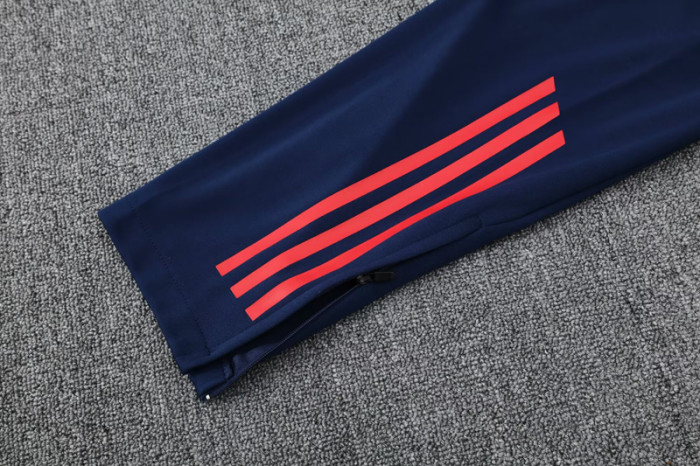25-26  Man Utd Royal blue Polo Tracksuit