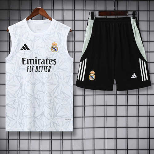 25-26 RMA White Tank top and shorts suit