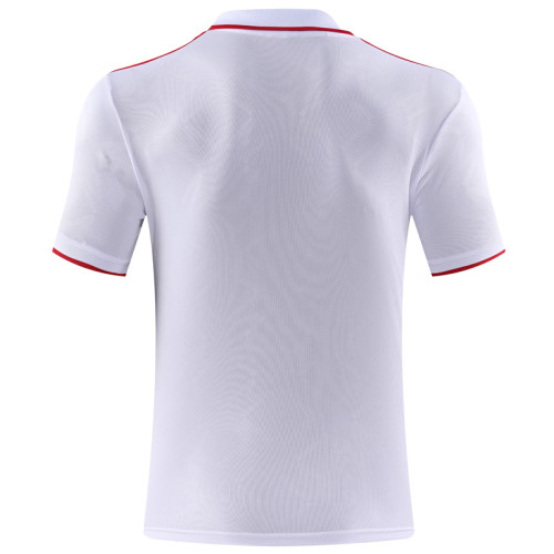 25-26 Man Utd White Polo Short Sleeve