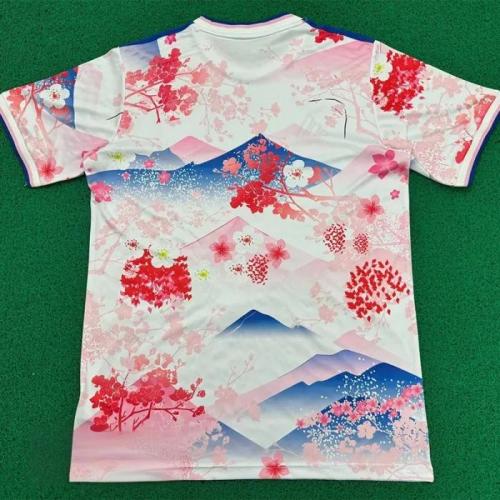 25-26 Japan Special Edition Fans Soccer Jersey *蓝标樱花
