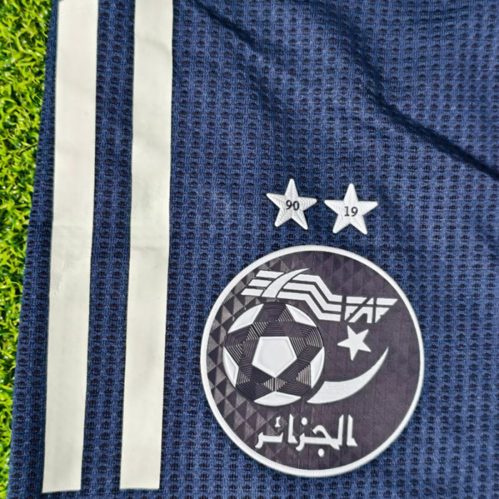 25-26 Algeria Royal blue Special Edition Kids Player Version Soccer Jersey (球员童装)