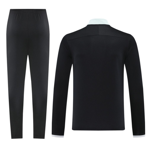 2025 NK Black Half Pull Tracksuit #NB09 (半拉链)
