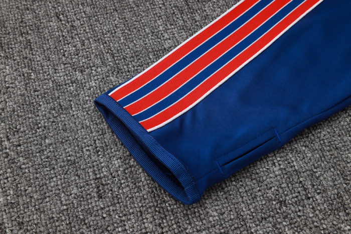 2025-26 ARS Royal blue Kids Half Pull Tracksuit#E2512(童装)(半拉链)