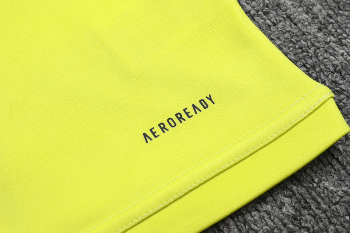 24-25 Flamengo Yellow Half Pull Tracksuit (半拉链)