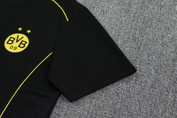 25-26 Dortmund Black Training Short Suit