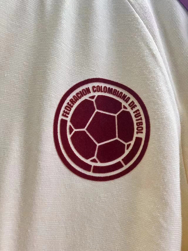 2024 Colombia Yellow Casual Retro Edition T-Shirts (High Quality)