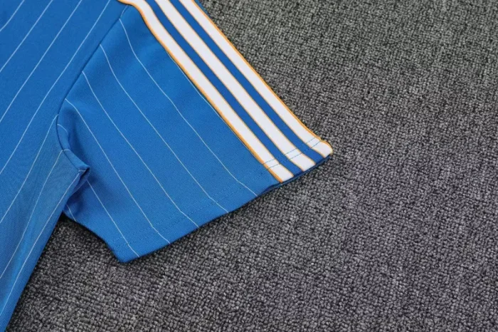 25-26 RMA Blue Training Short Suit #条纹