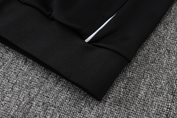 2025-26 RMA Black Kids Jacket Tracksuit #E2556(童装）