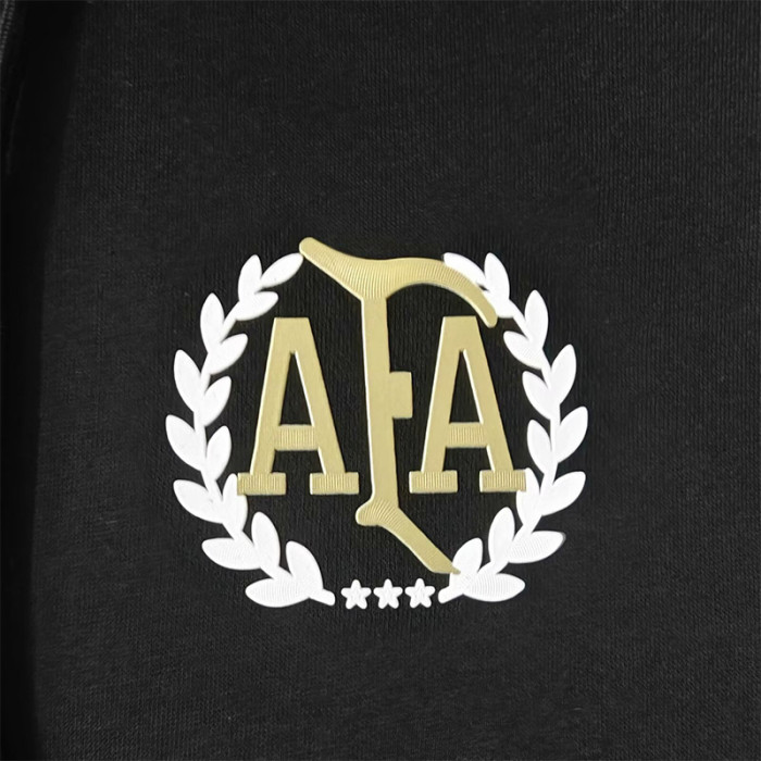 24-25 Argentina Black Hoody 黑色(加绒)