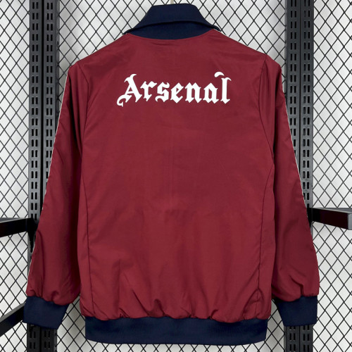 24-25 ARS Jujube red Windbreaker